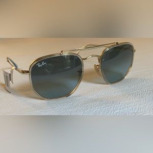 Ray-Ban Marshal - Brand New - Blue and Gold